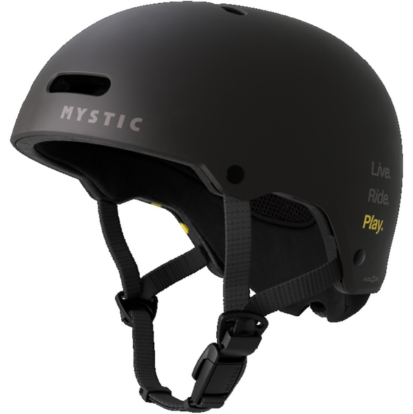 2026 Mystic Vandal Pro Dirty Habits-hjelm 35009.260635  Black / Gul